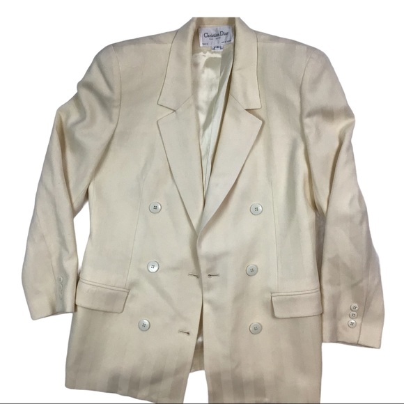 Vintage Christian Dior wool blazer